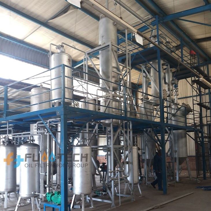 oil refinery machine